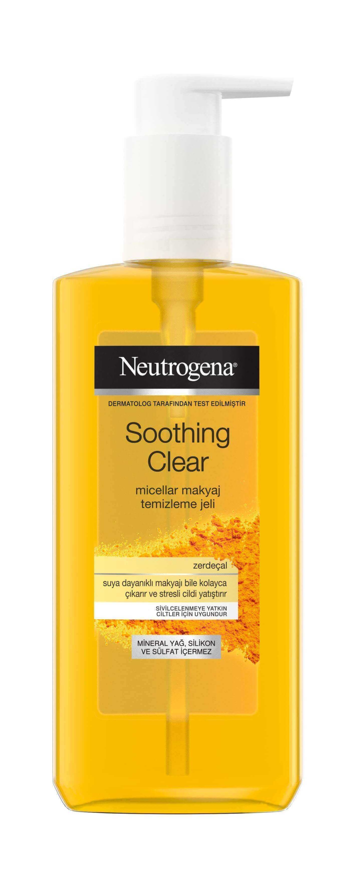 Neutrogena Soothing Clear Micellar Makyaj Temizleme Jeli