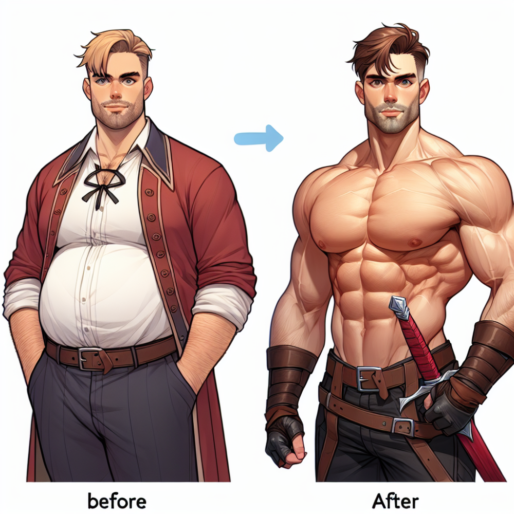 "Before-after image of Quiency's weight loss transformation"