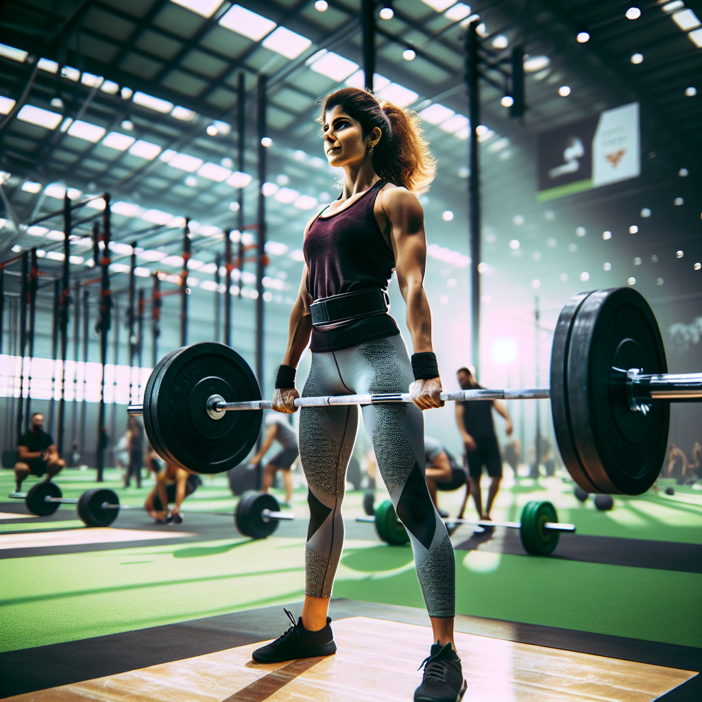 Athlete performing a perfect deadlift form.