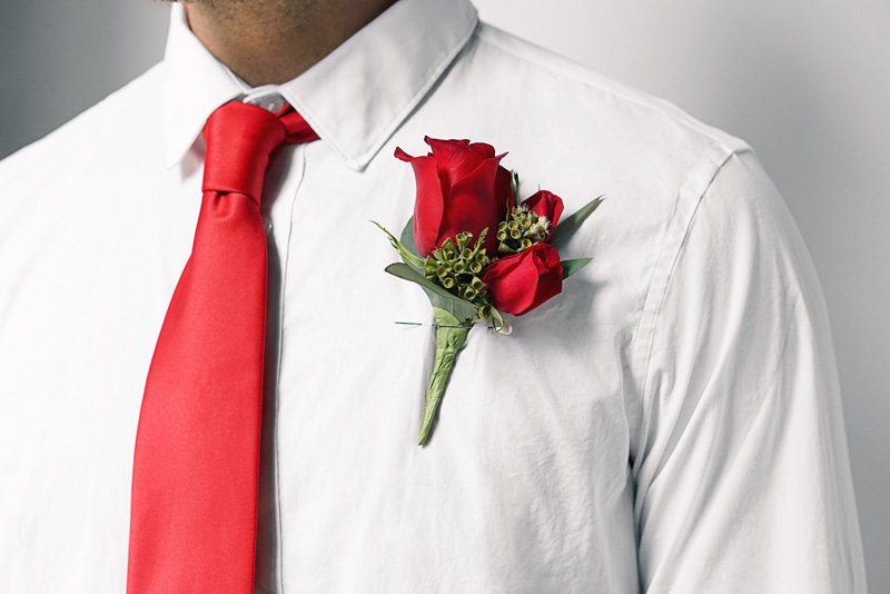 how to put a boutonniere on a dress shirt How to Put on a Boutonniere in 5 Easy Steps