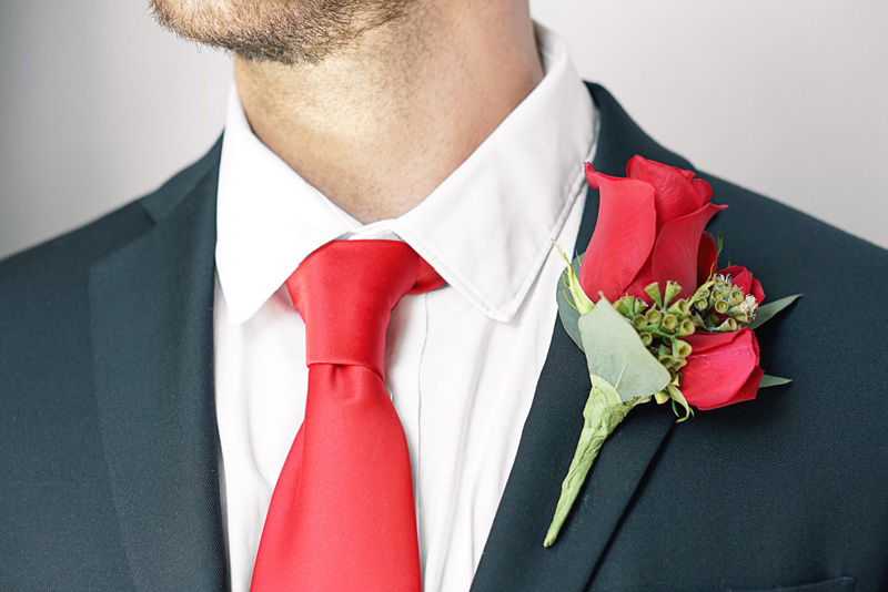 pinning boutonniere on dress shirt How to Put on a Boutonniere Easily: Step-by-Step Guide