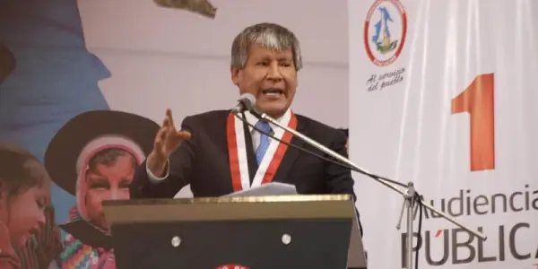 Presidente de Consejo Regional de Ayacucho reclama recursos para fiscalizar la gestión de Wilfredo Oscorima