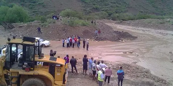 Fuertes lluvias empiezan a causar estragos en carreteras de Cajamarca