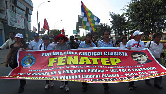 Docentes de Ayacucho consideran que el registro de la FENATEPERÚ dividirá al magisterio 