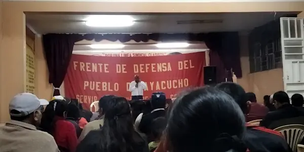 Frente de Defensa del Pueblo de Ayacucho elije a nueva Junta Directiva