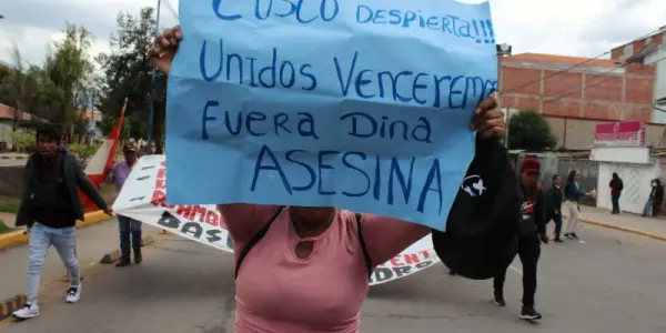 Organizaciones de Cusco participarán en las movilizaciones contra el gobierno