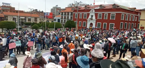 Convocan paro contra la cuarentena en Puno