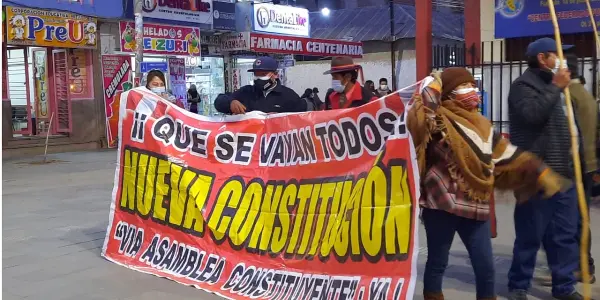 Dirigentes puneños alistan movilizaciones para pedir el cierre del Congreso