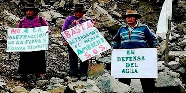 Dirigentes del sur de Ayacucho rechazan instalación de mesa de dialogo en Huamanga