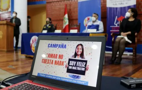 Lanzan campaña para prevenir la violencia hacia la mujer en Cajamarca