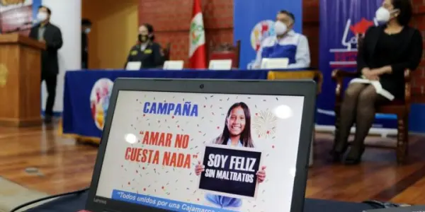 Lanzan campaña para prevenir la violencia hacia la mujer en Cajamarca