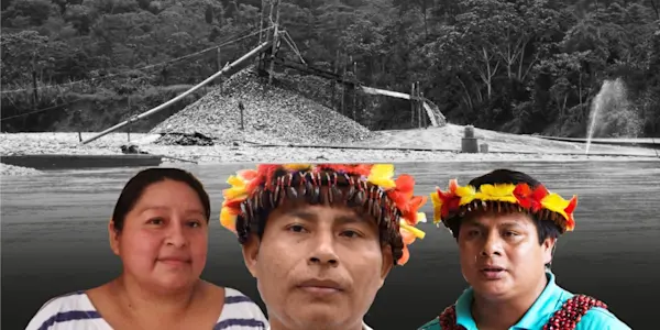 Líderes awajún denuncian amenazas por defender su territorio de la minería ilegal