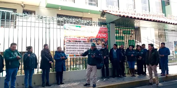 Trabajadores de Agro Rural Puno acatan paro preventivo de 48 horas exigiendo el incremento salarial