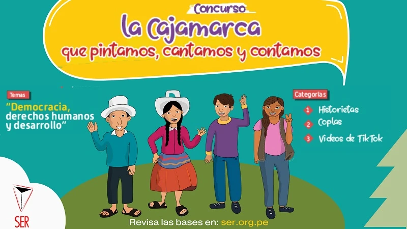 Población cajamarquina prepara sus historietas, coplas y videos TikTok para participar del concurso “La Cajamarca que pintamos, cantamos y contamos”