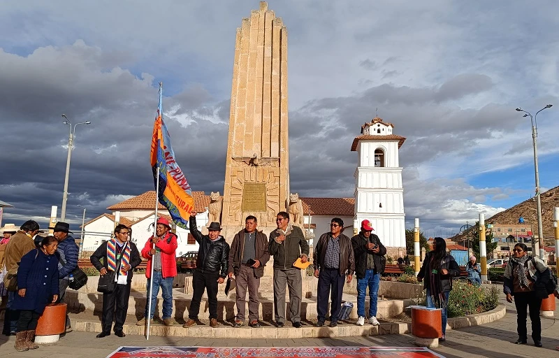 Dirigentes de Azángaro acuerdan medidas de lucha y participación en la “Toma de Lima”