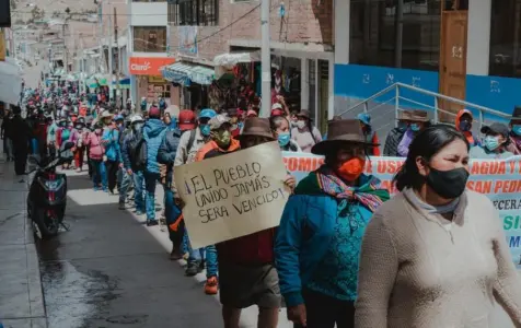 Frentes de defensa del sur de Ayacucho piden presencia del presidente Sagasti en mesa de diálogo