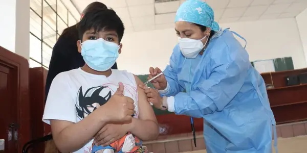 Cajamarca: inicia vacunación contra el covid-19 a menores de 10 y 11 años