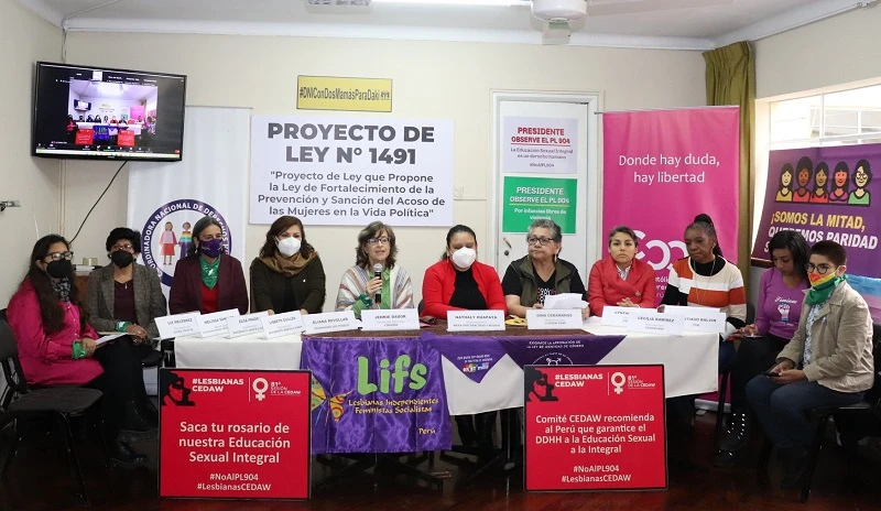 Organizaciones feministas y de derechos humanos exigen al Estado peruano cumplir las recomendaciones de la CEDAW