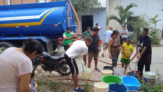 Piura: Juntas vecinales se unen en reclamo contra la EPS Grau por desabastecimiento de agua potable 
