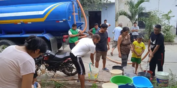 Piura: Juntas vecinales se unen en reclamo contra la EPS Grau por desabastecimiento de agua potable
