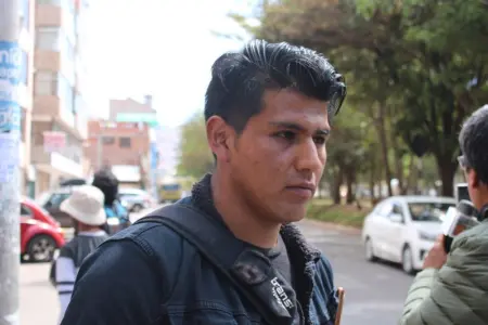 Juan Flores: “Estamos viviendo en un país donde no existen derechos y que te asesinan así por exigir un derecho”