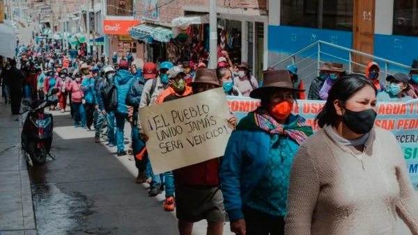 Población del sur de Ayacucho iniciará paro indefinido en defensa del agua 