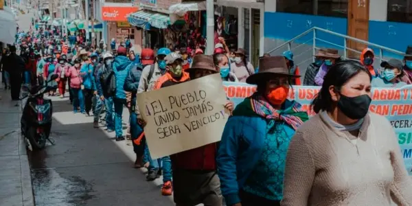 Población del sur de Ayacucho iniciará paro indefinido en defensa del agua