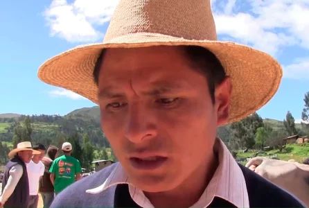 Cajamarca: Autoridades y pobladores de Combayo realizaron protesta por paralización de construcción de carretera 
