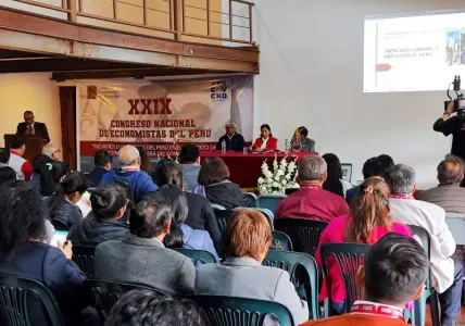 XXIX Congreso Nacional de Economistas del Perú propone medidas para la reactivación