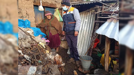 Lluvias, nevadas y granizadas provocan daños en viviendas, carreteras y actividades agropecuarias en Puno