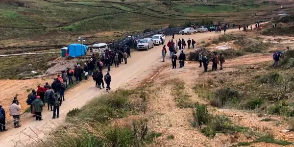 Organizaciones de Chugur y Hualgayoc exigen suspensión de actividades de la minera Anta Norte