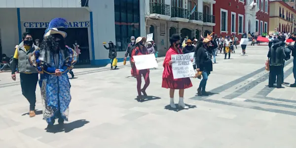 Puneños se movilizaron en contra de la cuarentena y el alza de combustible