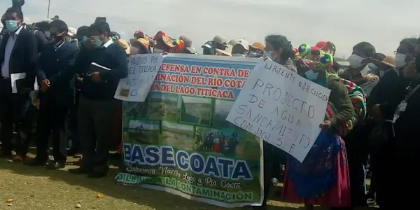 Exigen al premier Aníbal Torres cumplir los compromisos del gobierno para la remediación ambiental de la cuenca Coata