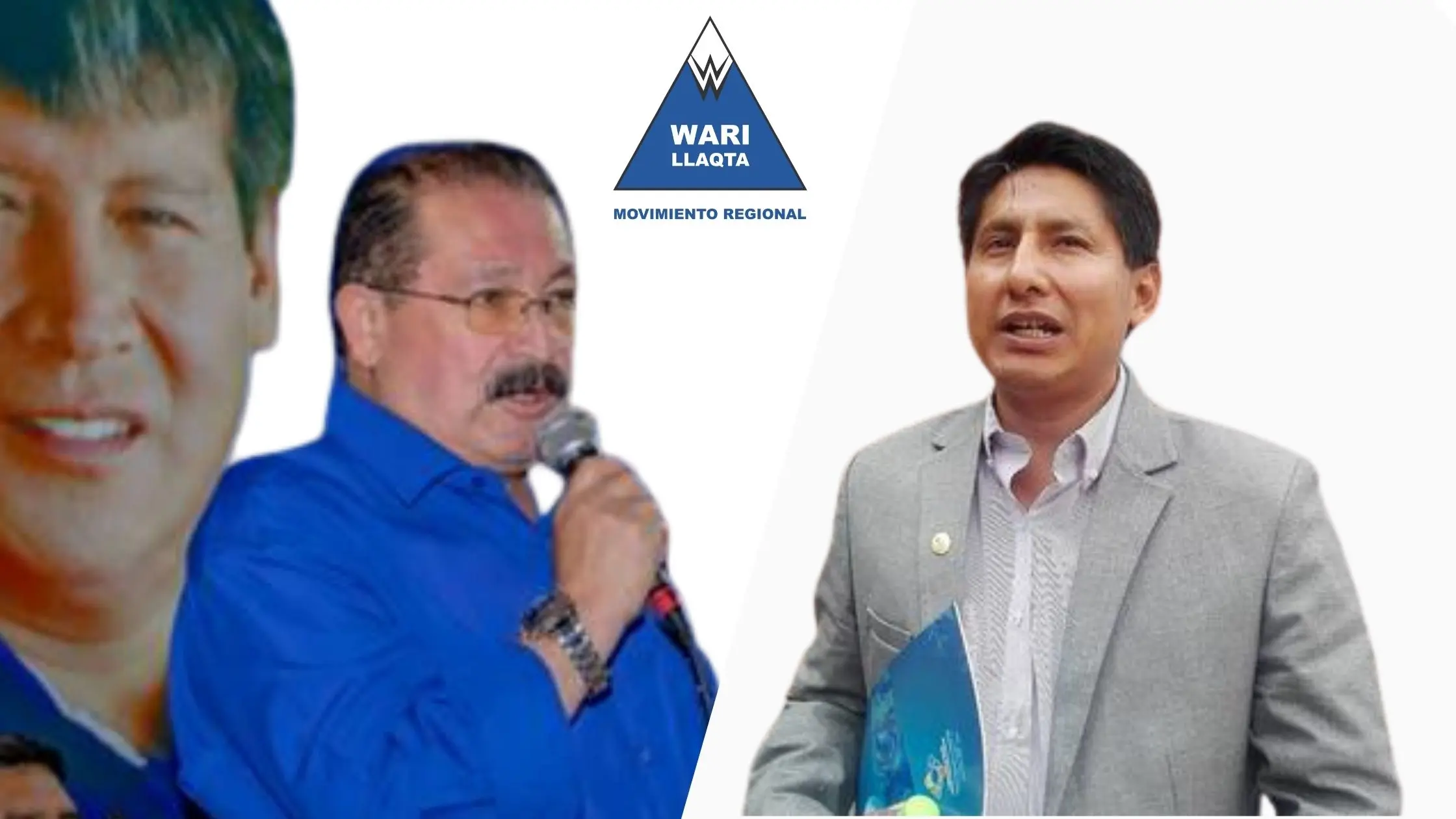 Rubén Loayza y Luis Ledesma buscan ganar la candidatura a la alcaldía de Huamanga en elecciones internas del Movimiento Wari Llaqta