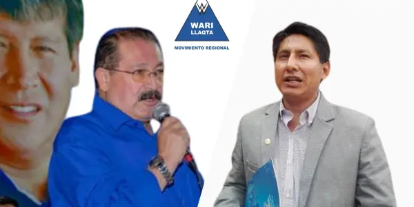 Rubén Loayza y Luis Ledesma buscan ganar la candidatura a la alcaldía de Huamanga en elecciones internas del Movimiento Wari Llaqta