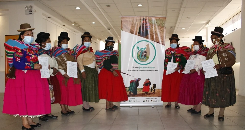 Organizaciones de mujeres impulsan ordenanza regional para promover la agricultura familiar