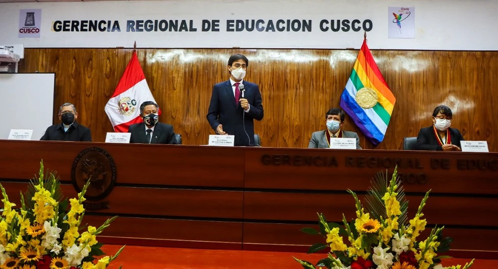 Retorno a clases y Plan Regional de Educación son las prioridades del nuevo gerente de Educación de Cusco