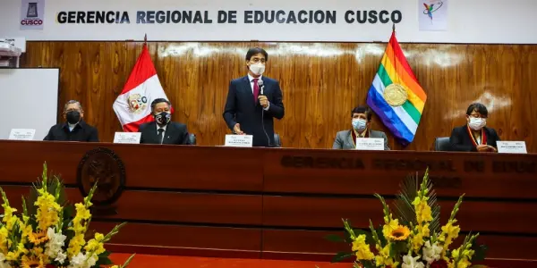 Retorno a clases y Plan Regional de Educación son las prioridades del nuevo gerente de Educación de Cusco