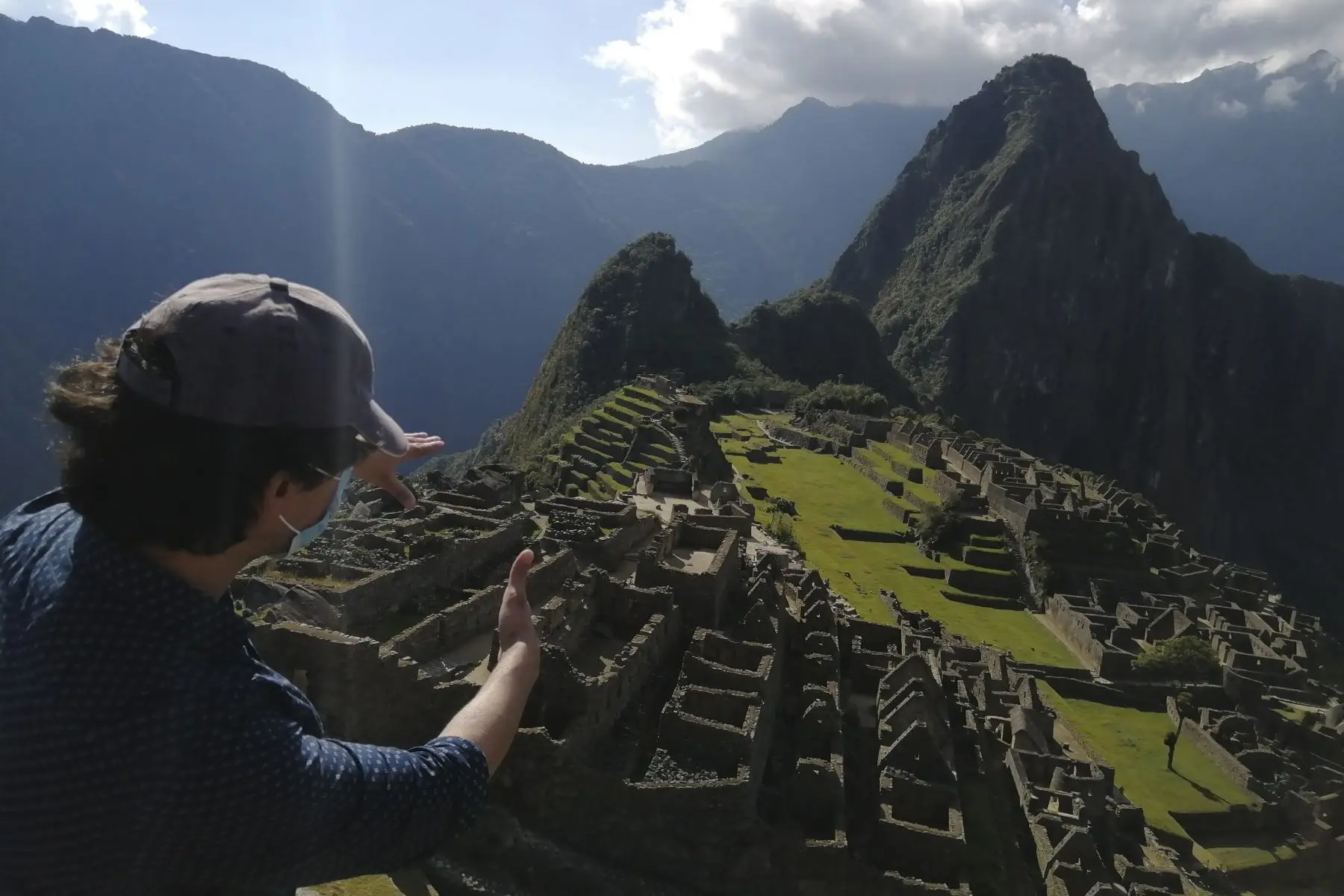 Desde su reapertura MachuPicchu recibe entre 300 y 500 visitantes por día