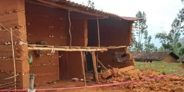 Viviendas, escuelas y postas de salud de Cajamarca fueron afectadas por terremoto en Amazonas