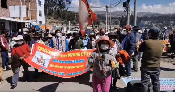 Postergación de mesa de diálogo sobre minería en el sur de Ayacucho genera rechazo de organizaciones sociales