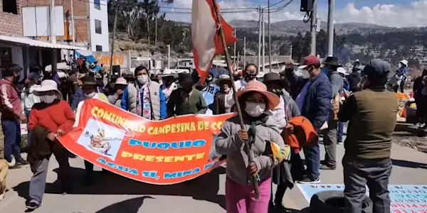 Postergación de mesa de diálogo sobre minería en el sur de Ayacucho genera rechazo de organizaciones sociales