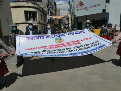 Modificación de presupuesto para mejoramiento del hospital Manuel Núñez Butrón genera protestas en Puno 