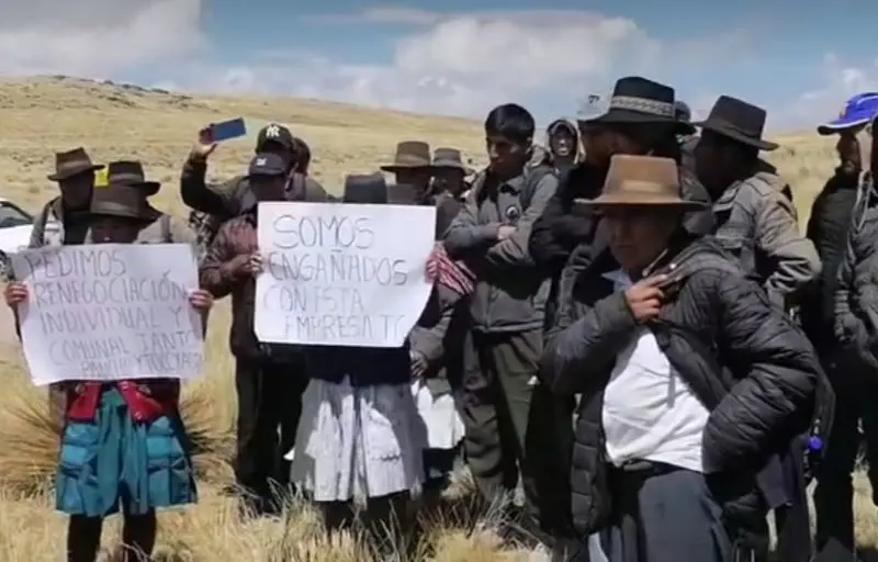 Comuneros de Socos denuncian hostigamiento de Transportadora de Gas del Perú  