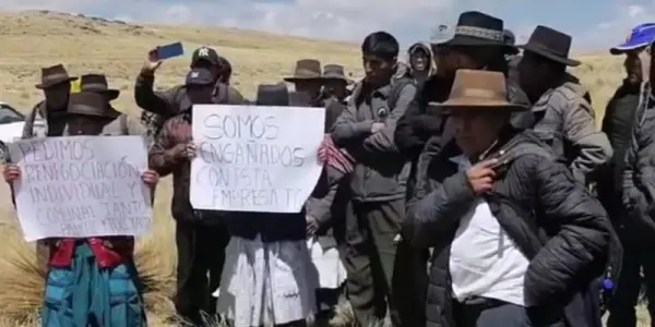 Comuneros de Socos denuncian hostigamiento de Transportadora de Gas del Perú