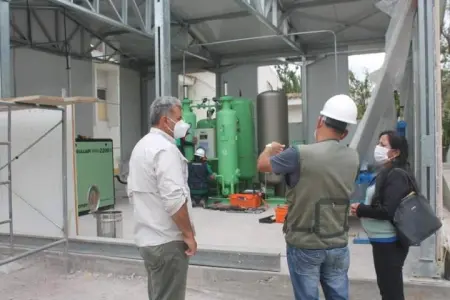 Planta generadora de oxígeno entra en funcionamiento en Huanta