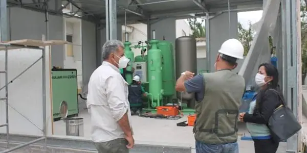 Planta generadora de oxígeno entra en funcionamiento en Huanta
