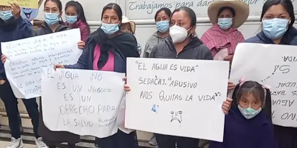 Pobladores de Shudal exigen abastecimiento de agua potable
