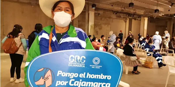 Juntas Vecinales de Cajamarca piden mejorar información sobre la campañas de vacunación contra el covid-19