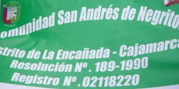 Comunidad San Andrés de Negritos presenta demanda de amparo por omisión de consulta previa para el proyecto Colorado de Minera Yanacocha